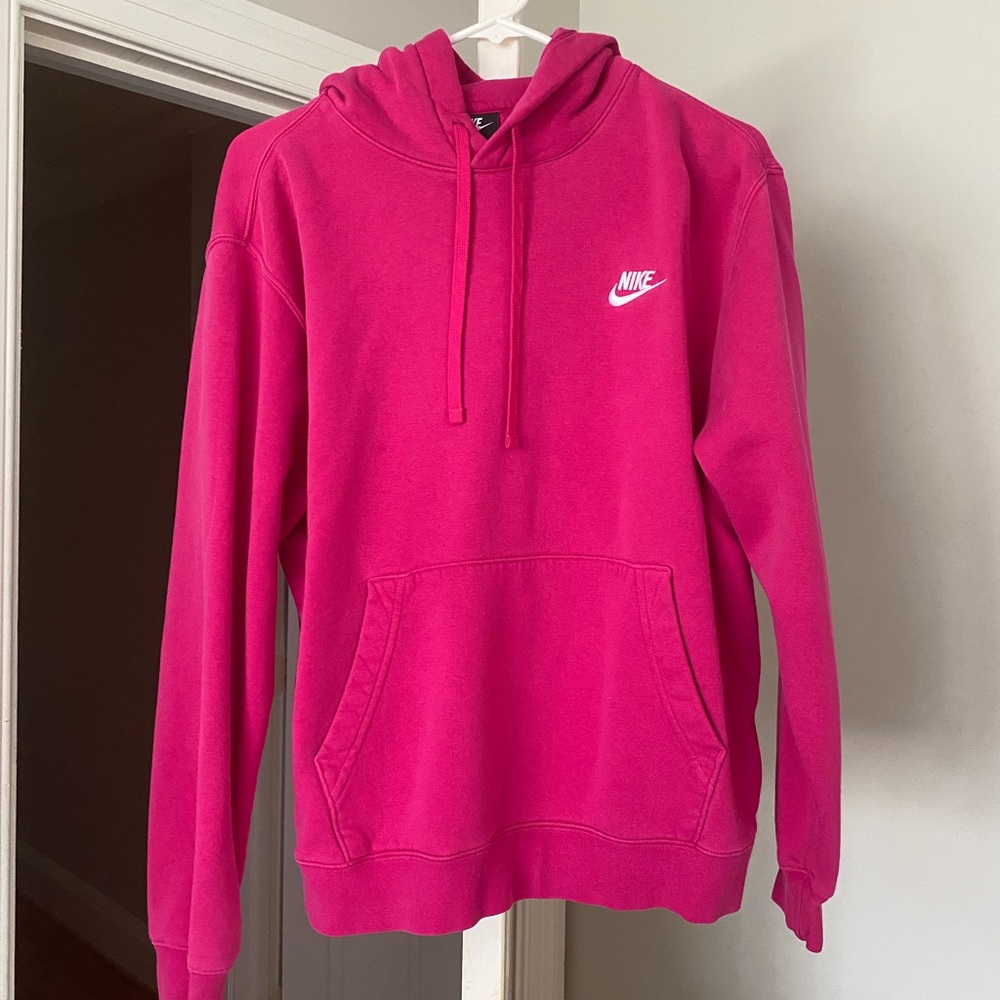 Nike Sportswear Pink Hoodie Fleece